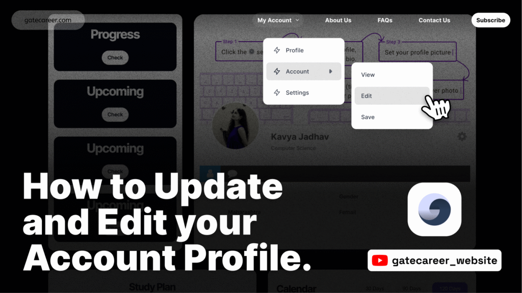How to Update and Edit your Account Profile.